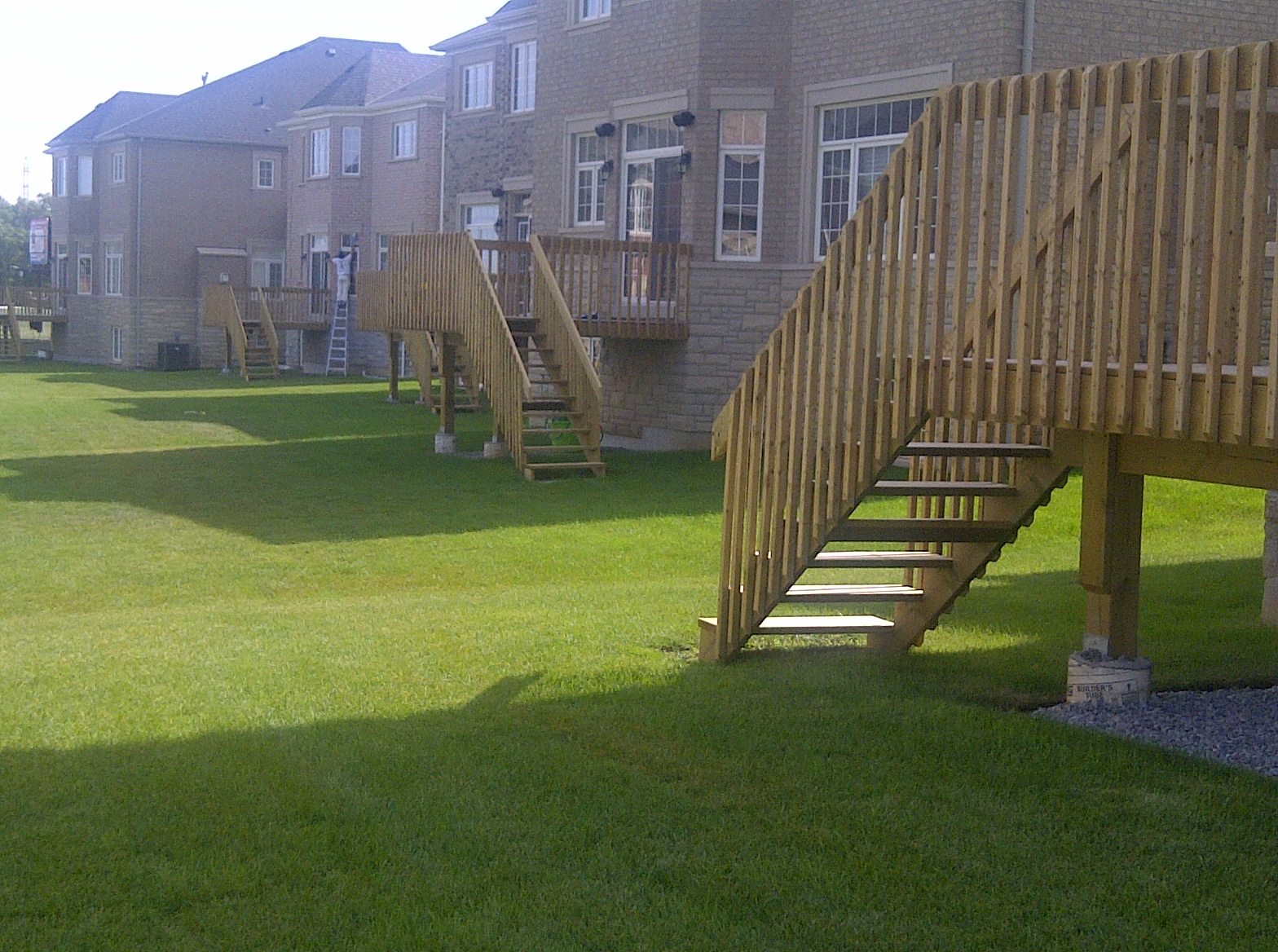 Multi-unit decks by Total Landscaping Services