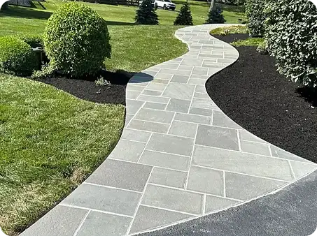 Custom landscape design by Total Landscaping Services